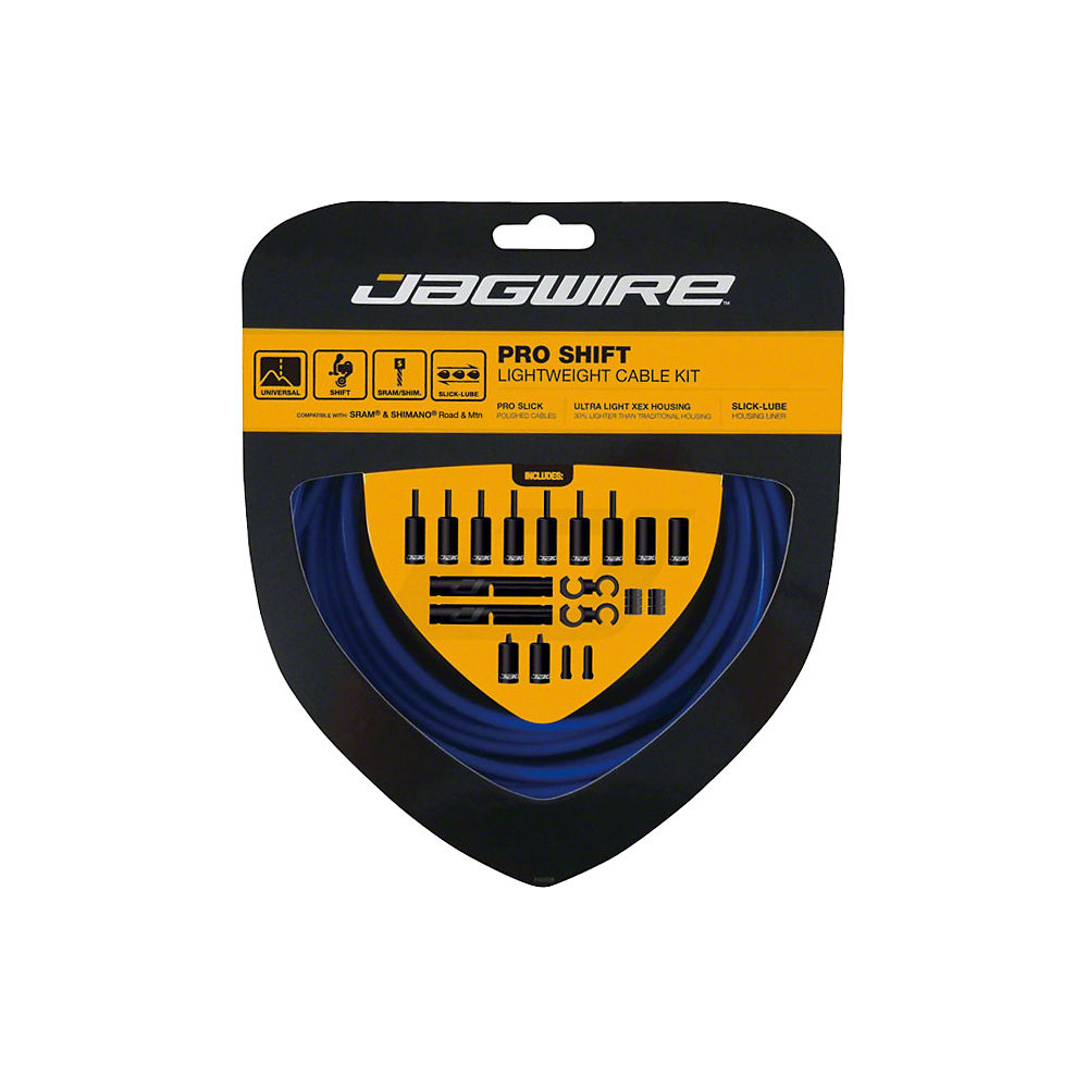 Jagwire Pro Shift Universal Gear Cable Kit - SID Blue, SID Blue