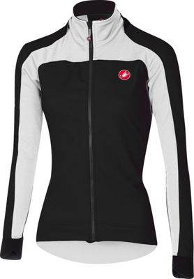 Veste vélo Castelli Mortirolo 2 Femme - Noir clair - Blanc - XS