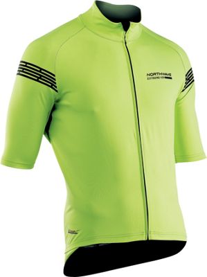 Northwave Extreme H2o Short Sleeve Jacket - Yellow Fluo - XXL}, Yellow Fluo