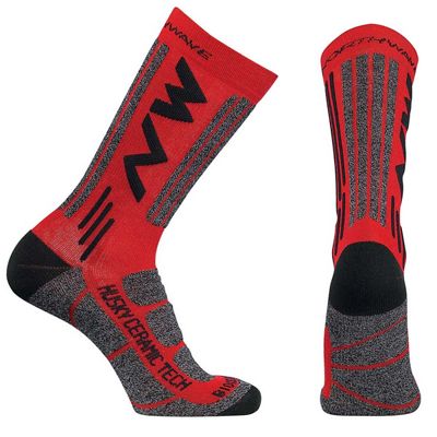 Chaussettes Northwave Husky Ceramic Tech 2 - Rouge
