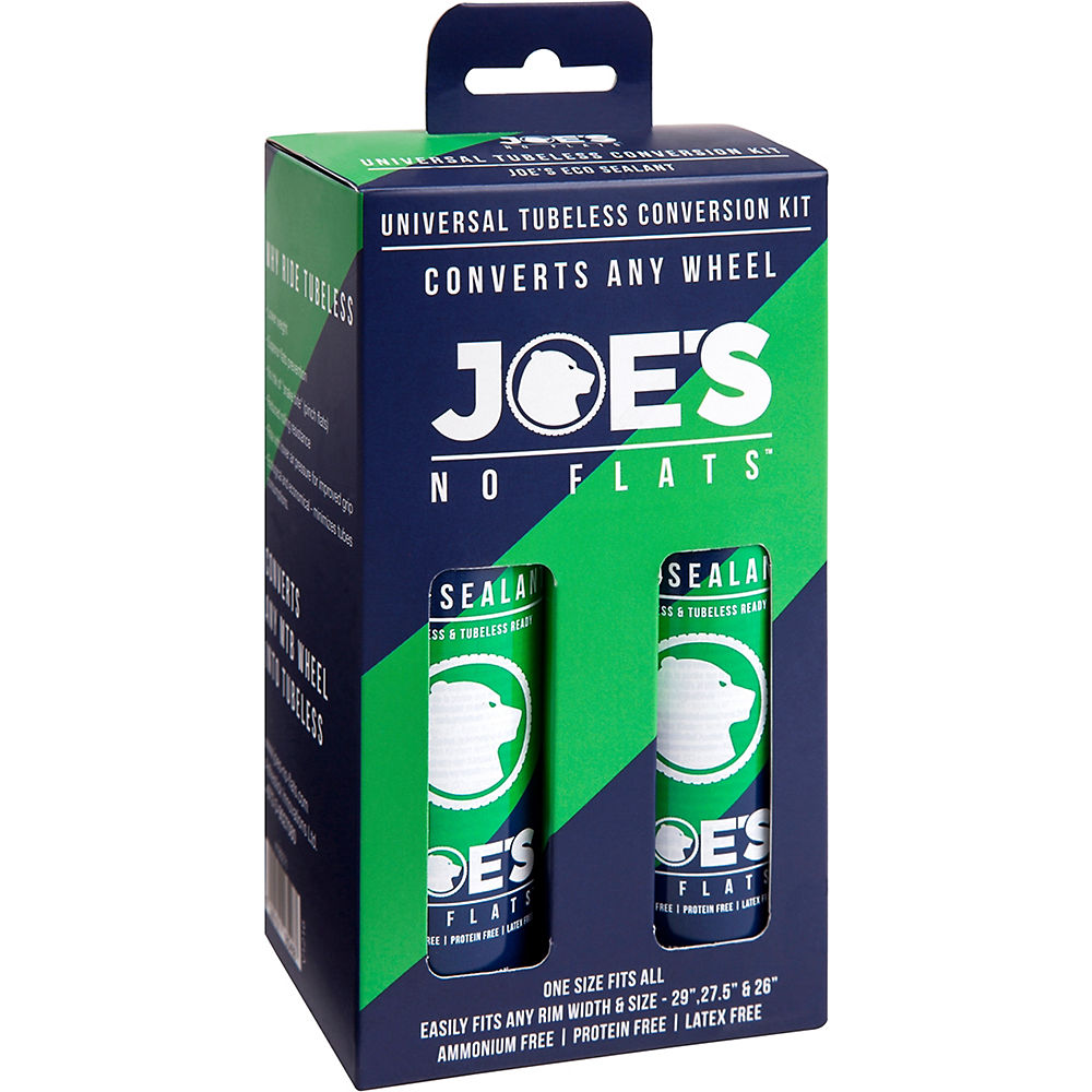 Kit de conversion Joe's No Flats Universal Tubeless - Eco Sealant, n/a