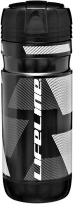 LifeLine Tool Storage Bottle - Black - White - One Size}, Black - White