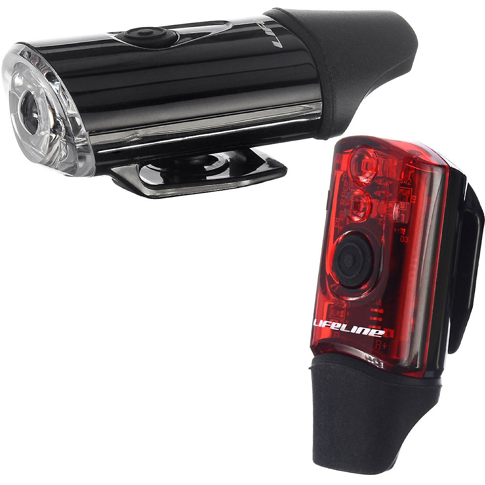 Image of LifeLine Direct USB Safety Bike Light Set