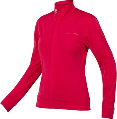 Endura Womens Xtract Long Sleeve Jersey - Berry - M}, Berry