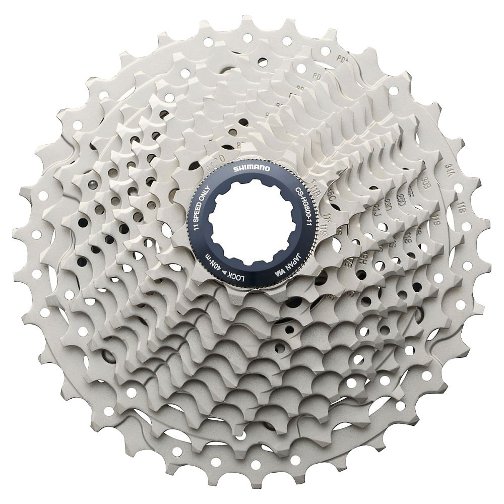 Cassette Shimano HG800 11 vitesses - Argent - 11-34t, Argent