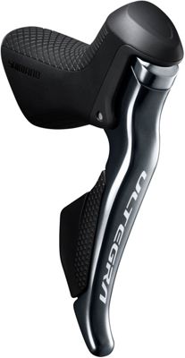Shimano Ultegra R8050 Di2 2x11 Speed STI Shifter - Grey - Left Hand Front}, Grey