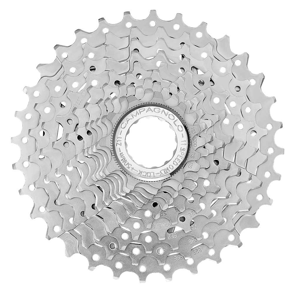 Image of Campagnolo Centaur 11 Speed Road Bike Cassette - Silver - 11-29t}, Silver