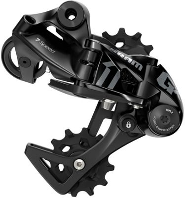 SRAM GX DH 1x X-Horizon Rear Mech - Black, Black