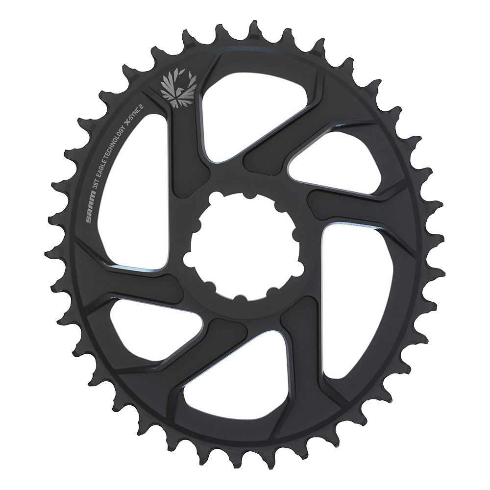 Plateau SRAM X-Sync 2 Eagle (oval) - Noir - 3mm Offset Boost, Noir