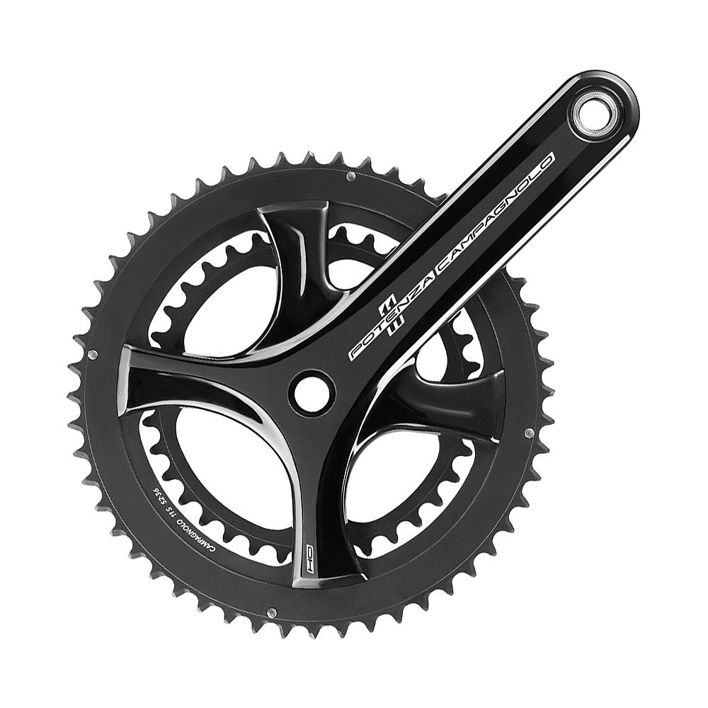 Pédalier Campagnolo Potenza HO Ultra Torque - Noir - 112mm, Noir