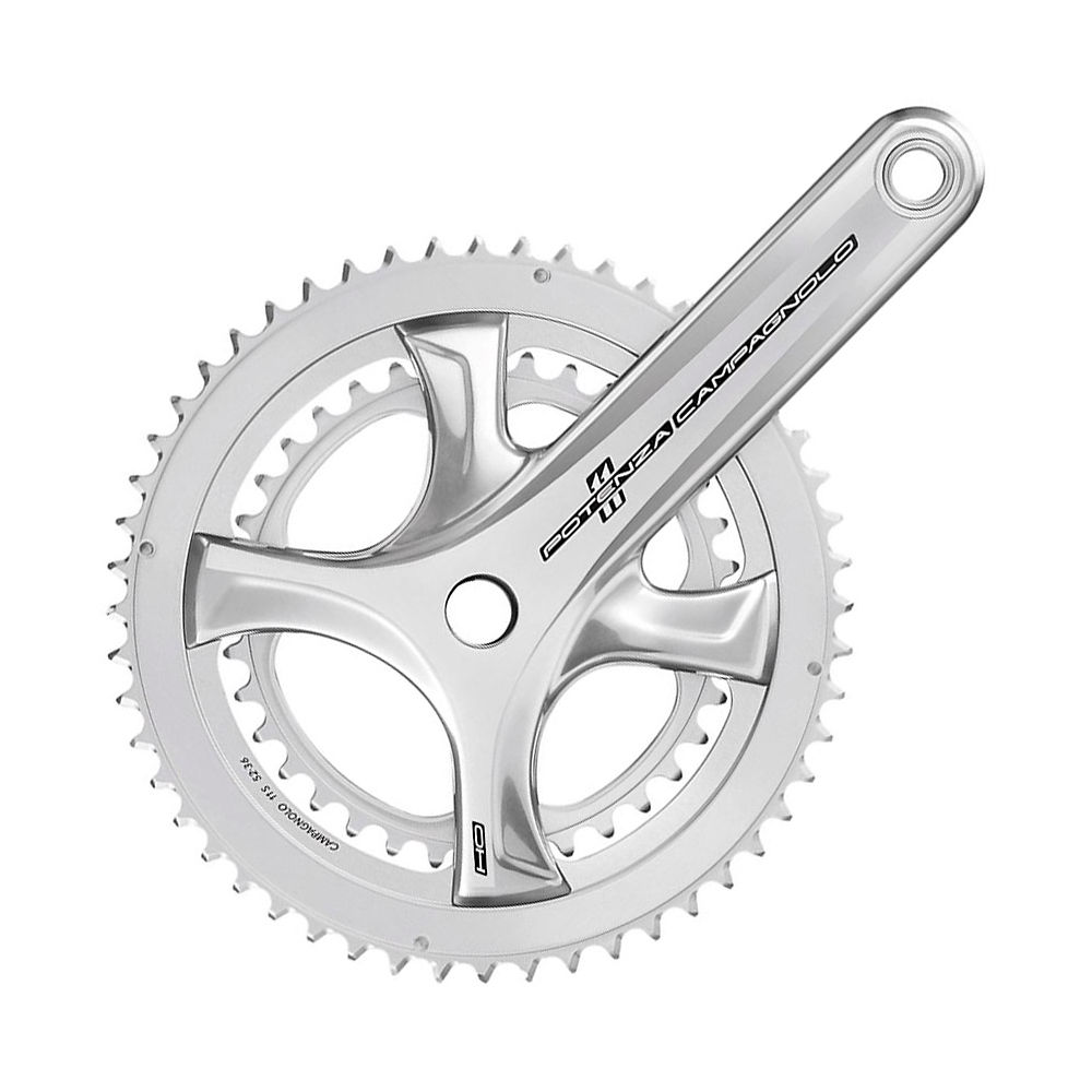 Pédalier Campagnolo Potenza HO Ultra Torque - Argent - 112mm, Argent
