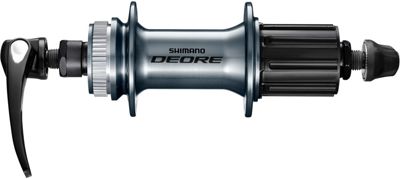 Shimano Deore M6000 Rear Mountain Bike Disc Hub - Black - 36h - Centre Lock}, Black