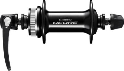 Shimano Deore M6000 Front Mountain Bike Disc Hub - Black - 36h}, Black