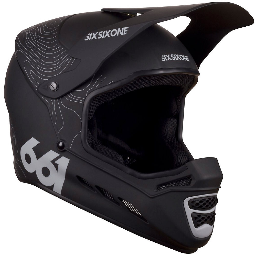 Casque SixSixOne Reset - Contour Black - XL, Contour Black
