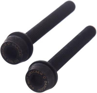 Campagnolo Rear Disc Brake Mount Screws (30-34mm) - Black - (39mm) 30-34mm, Black