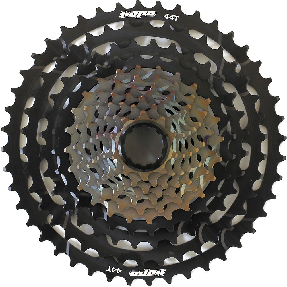 Cassette VTT Hope 11 vitesses (10-44 dents) - Noir - 10-44t, Noir