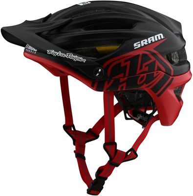 Casque VTT Troy Lee Designs A2 MIPS (Starburst Red) 2018 - Sram Black-Red, Sram Black-Red