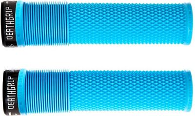 DMR Brendog Death Grip Flangeless MTB Grips - Blue - 135mm, Blue