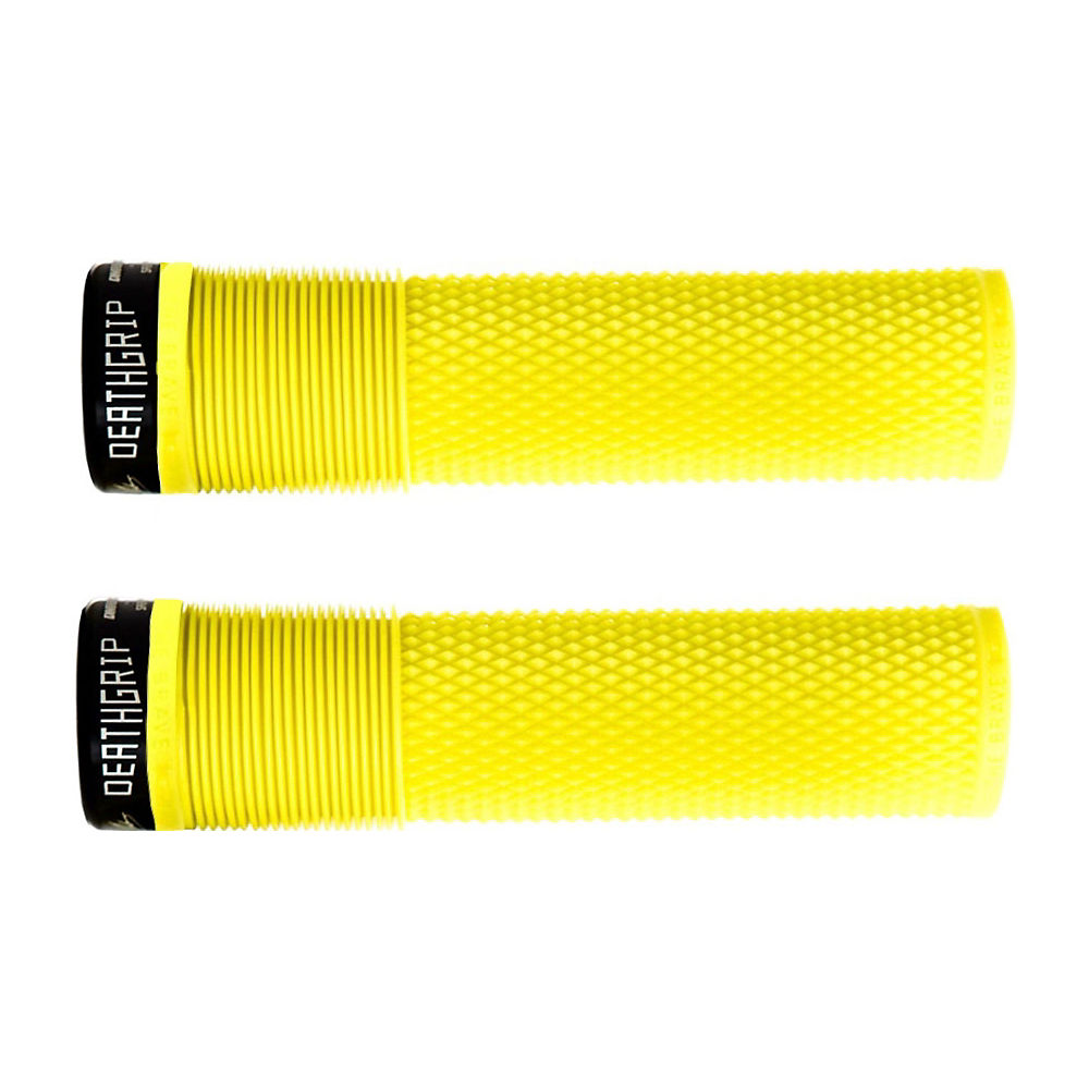 Poignée DMR Brendog Death (sans côtes) - Fluro jaune - 135mm, Fluro jaune
