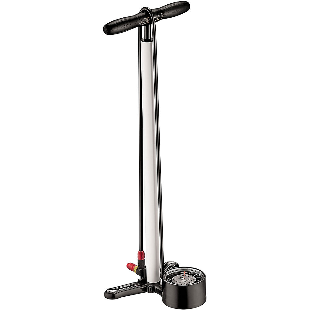 Pompe à pied Lezyne Classic Floor Drive - Blanc
