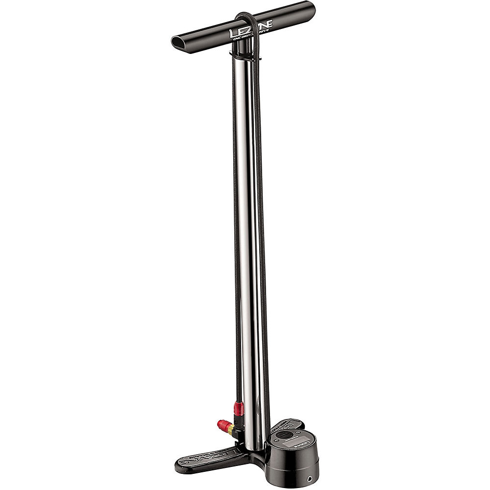 Pompe à pied Lezyne CNC Digital Drive - Argent