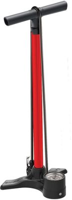 Lezyne Macro Floor Drive DV Track Pump - Red, Red