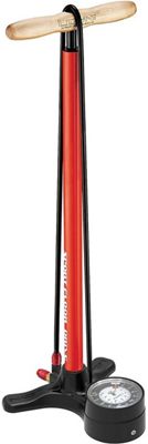 Lezyne Sport Floor Drive Track Pump - Red, Red