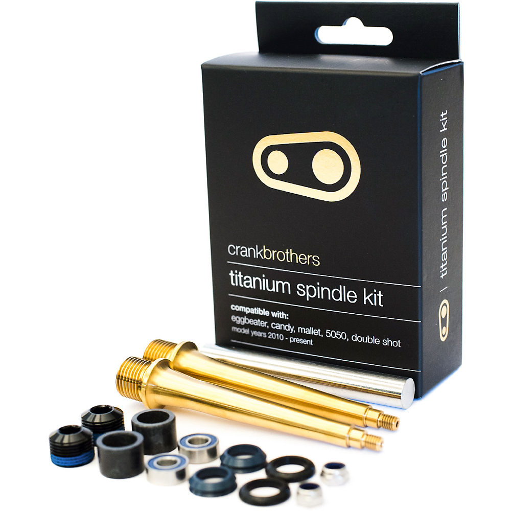 Axe Ti crankbrothers mise à niveau de pédale - Argent, Argent