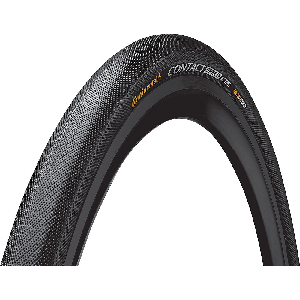Continental Contact Speed Road Tyre - Black - 700c}, Black