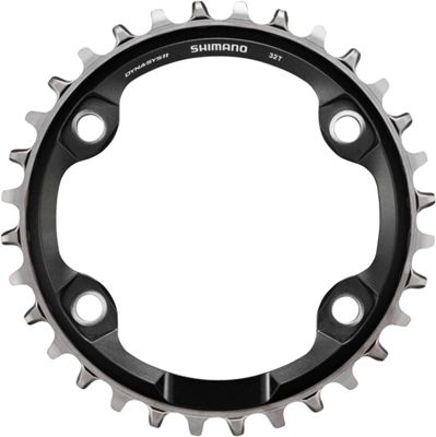 Shimano SM-CRM81 XT M8000 Single Chainring - Black - 4-Bolt, Black