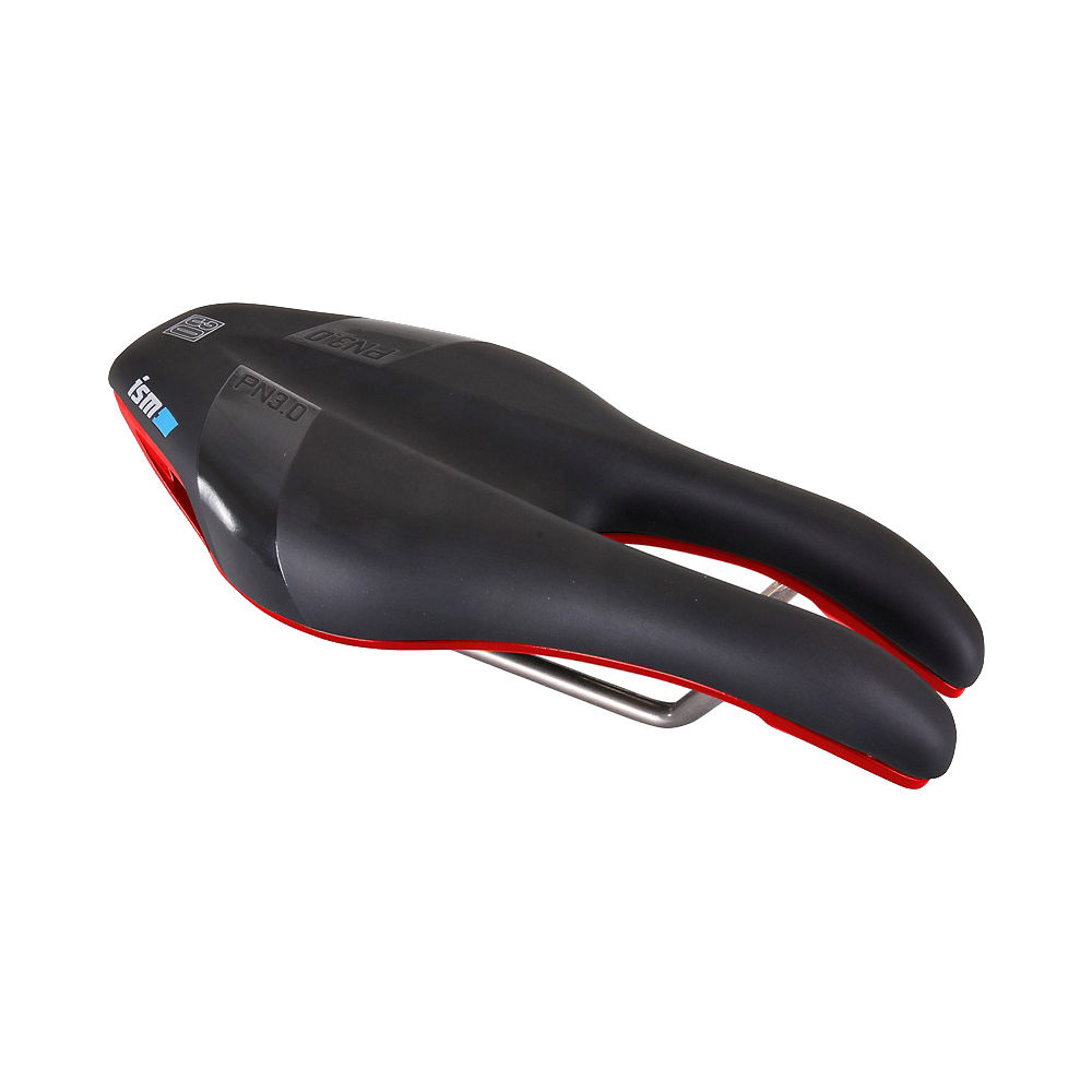 Selle ISM PN 3.0 - Red Base - 120mm Wide, Red Base