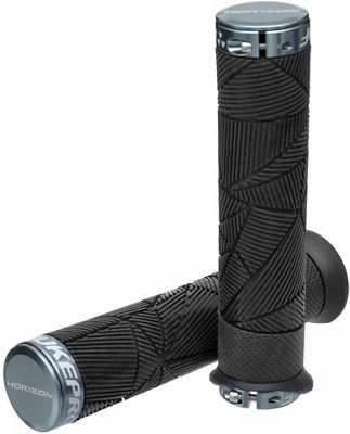 Poignées Nukeproof Horizon Race (très souples) - Noir - Gris - 143mm, Noir - Gris