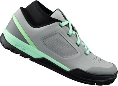 Chaussures VTT Shimano GR7W (GR700) pédales plates Femme 2018 - Gris/Mint - EU 36