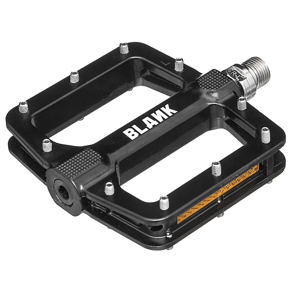 Blank Generation V2 BMX Pedals - Black - 9/16", Black