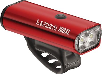 Eclairage avant Lezyne KTV2 Lite Drive 700 L - Rouge, Rouge