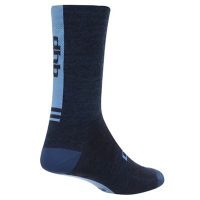 Chaussettes dhb Aeron Light Weight Merino - Bleu - M/L
