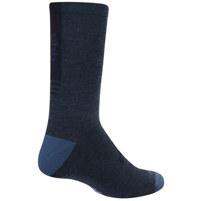 Chaussettes dhb Aeron Mid Weight Merino - Bleu/Bleu marine - XS/S