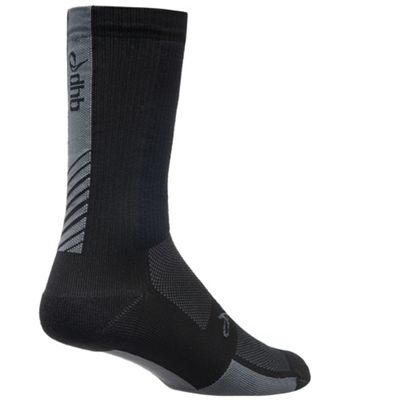 Chaussettes Trail dhb - Noir-Gris - XS