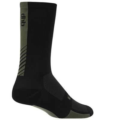 Chaussettes Trail dhb - Black-Khaki - L/XL