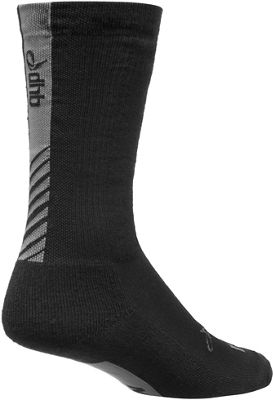 Chaussettes dhb Winter Merino Trail - Noir-Gris - M/L