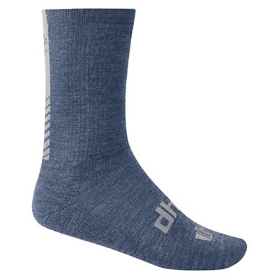 dhb Winter Merino Trail Sock Long - Slate Blue - S/M}, Slate Blue