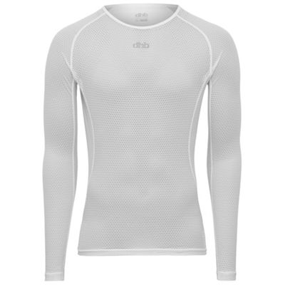 Maillot technique à manches longues dhb léger et en maille - Blanc - XXL