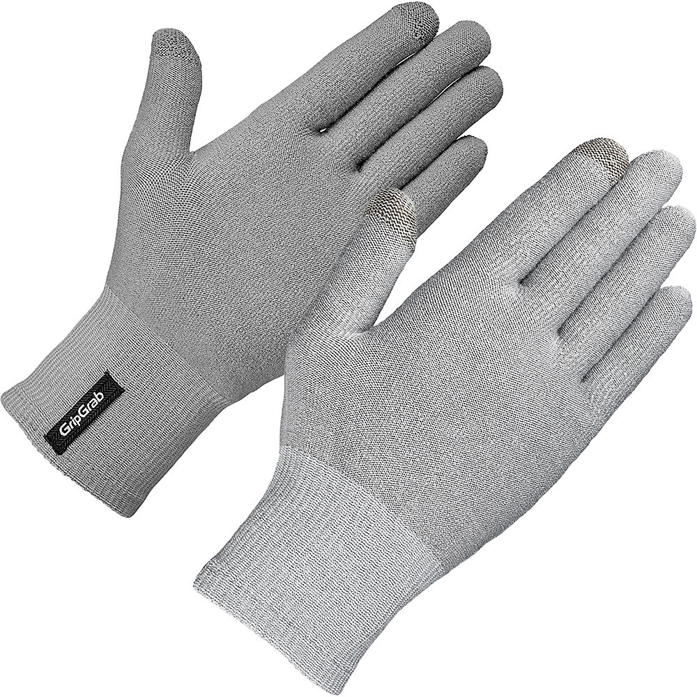 Gants route/XC GripGrab doublure merino - Gris - XS/S, Gris