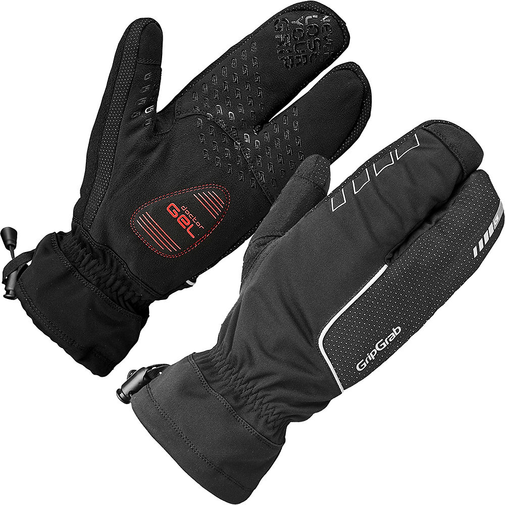 Gants route/XC GripGrab Nordic - Noir - XS, Noir