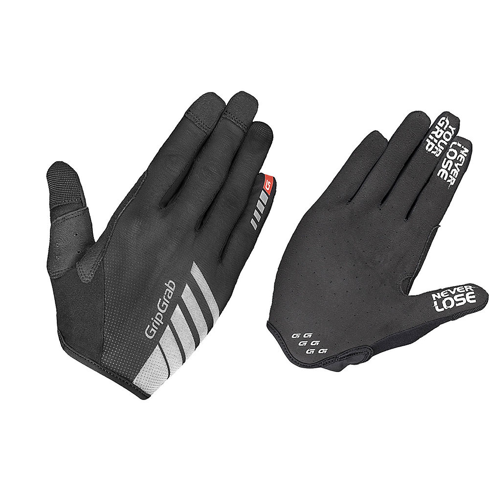 Gants route/XC GripGrab Racing long doigts - Noir - XL, Noir