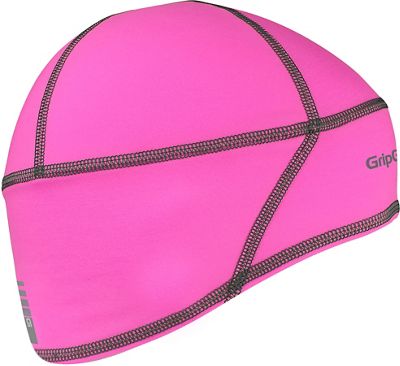 GripGrab Lightweight Thermal Hi-Vis Skull Cap - Pink Hi-Vis