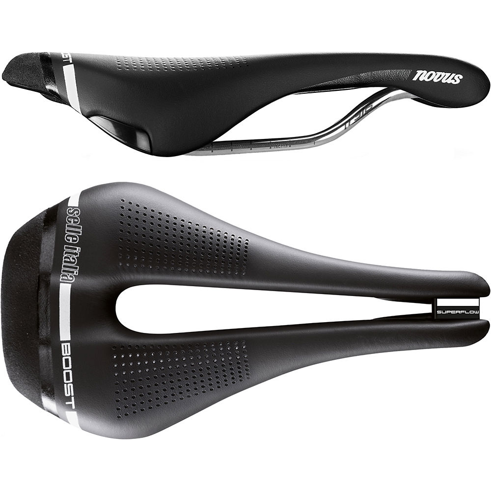 Selle route/VTT Selle Italia Novus Boost Superflow 2018 - Noir - L3 - 148mm Wide, Noir