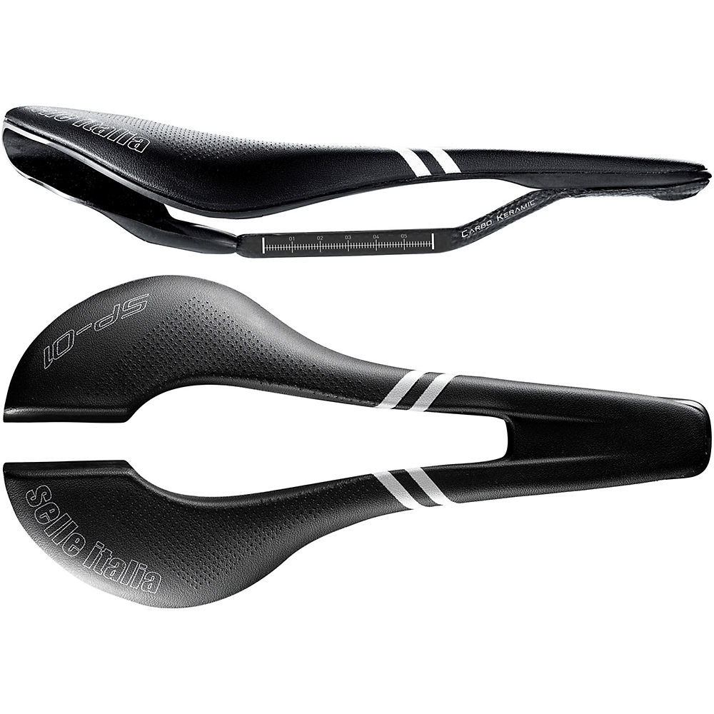Selle route/VTT Selle Italia SP-01 Kit Carbonio Superflow 2018 - Noir - L3 - 142mm Wide, Noir