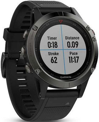 Montre GPS Garmin Fenix 5 - Slate Grey