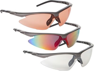 Lunettes de soleil dhb Pro Triple Verres - Gris, Gris